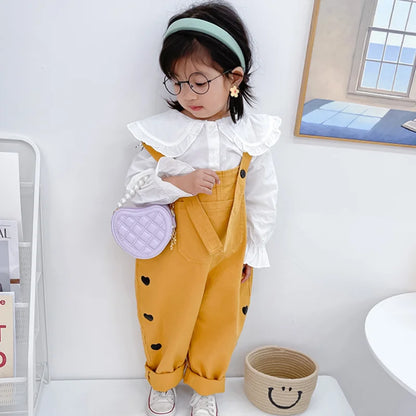 Pearl Handle Girls Mini Shoulder Messenger BagPearl Handle Girls Mini Shoulder Messenger Bag